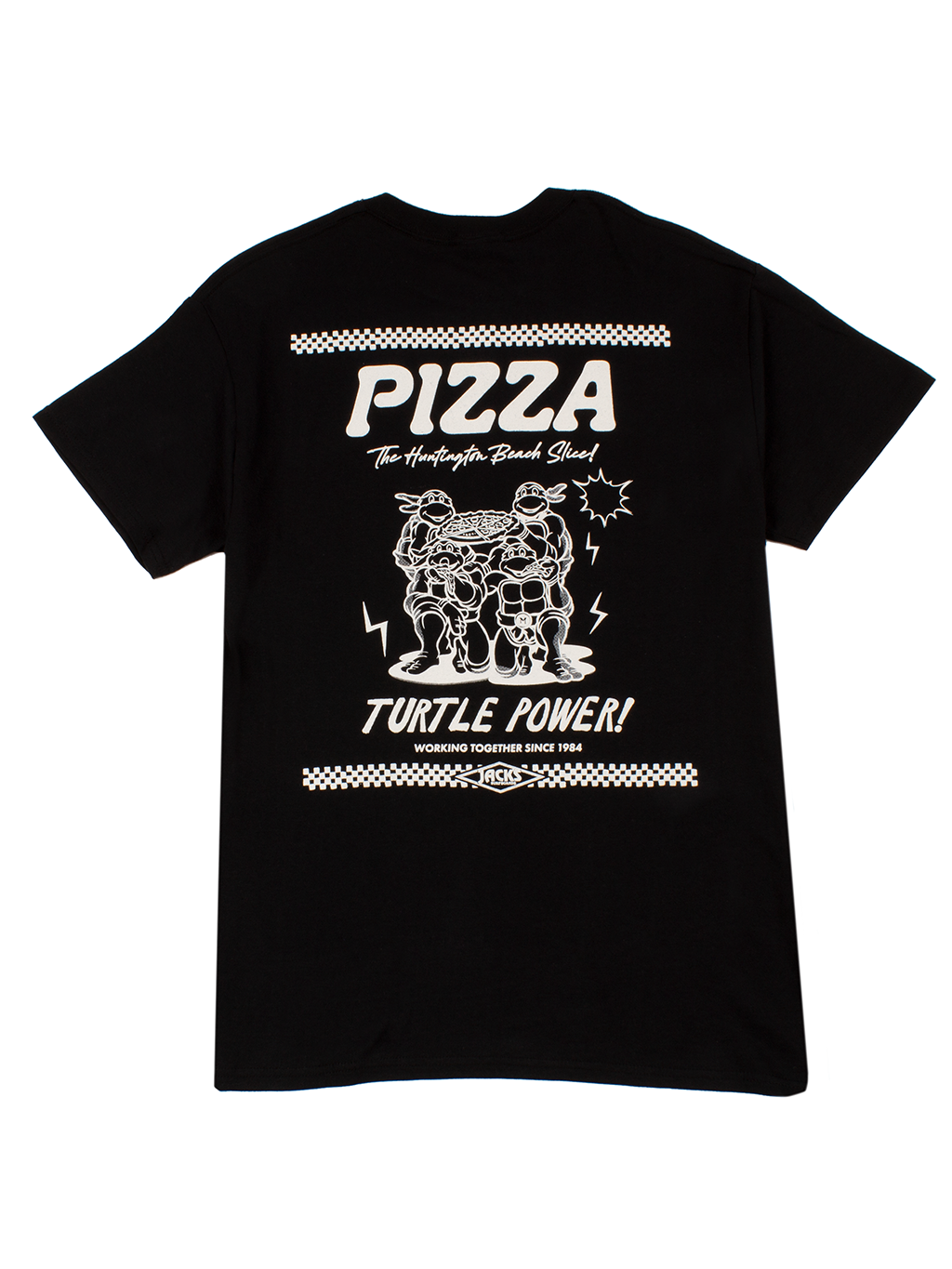 Teenage Mutant Ninja Turtles by The Slice Unisex T-Shirt - White - XL