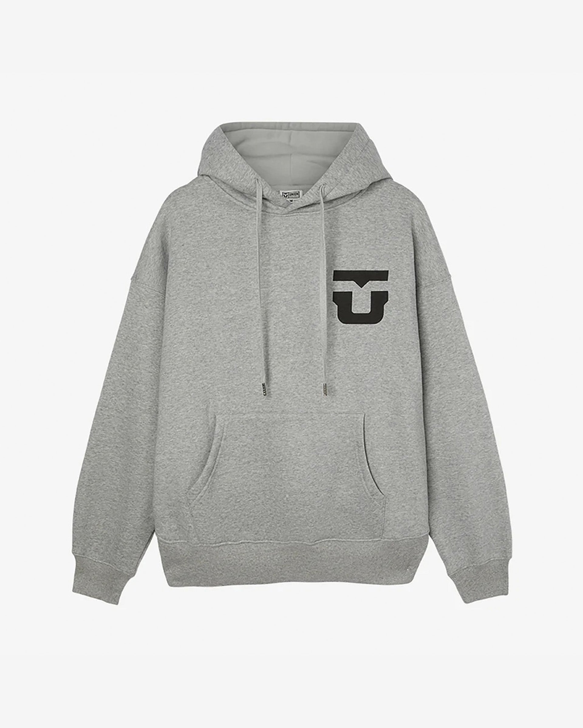 Union Men's Team Logo Pullover Hoodie - Heather Grey