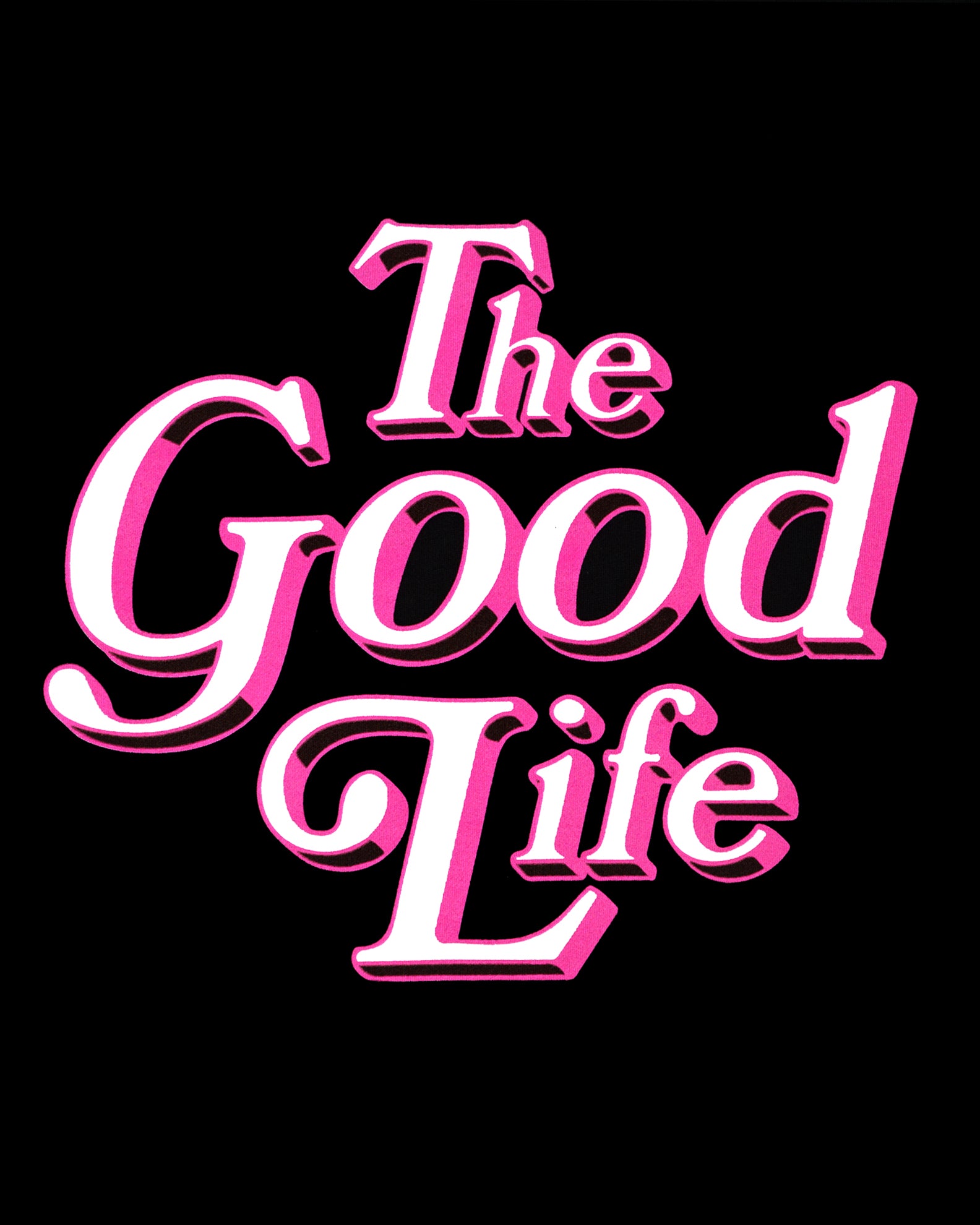 The Good Life Crewneck - Black 