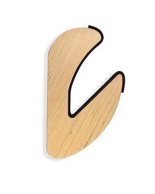 Timber Surfboard Display Rack Wall Mount - Display A