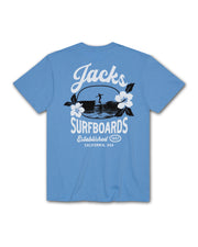 Tip Toe S/S Tee - Coastal Blue