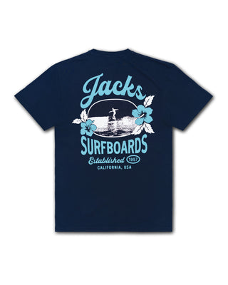Tip Toe S/S Tee - Navy