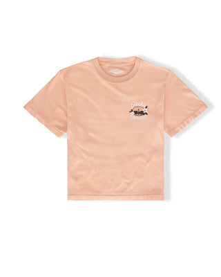 Tip Toe PGMT HW Boxy S/S Tee - Peachy