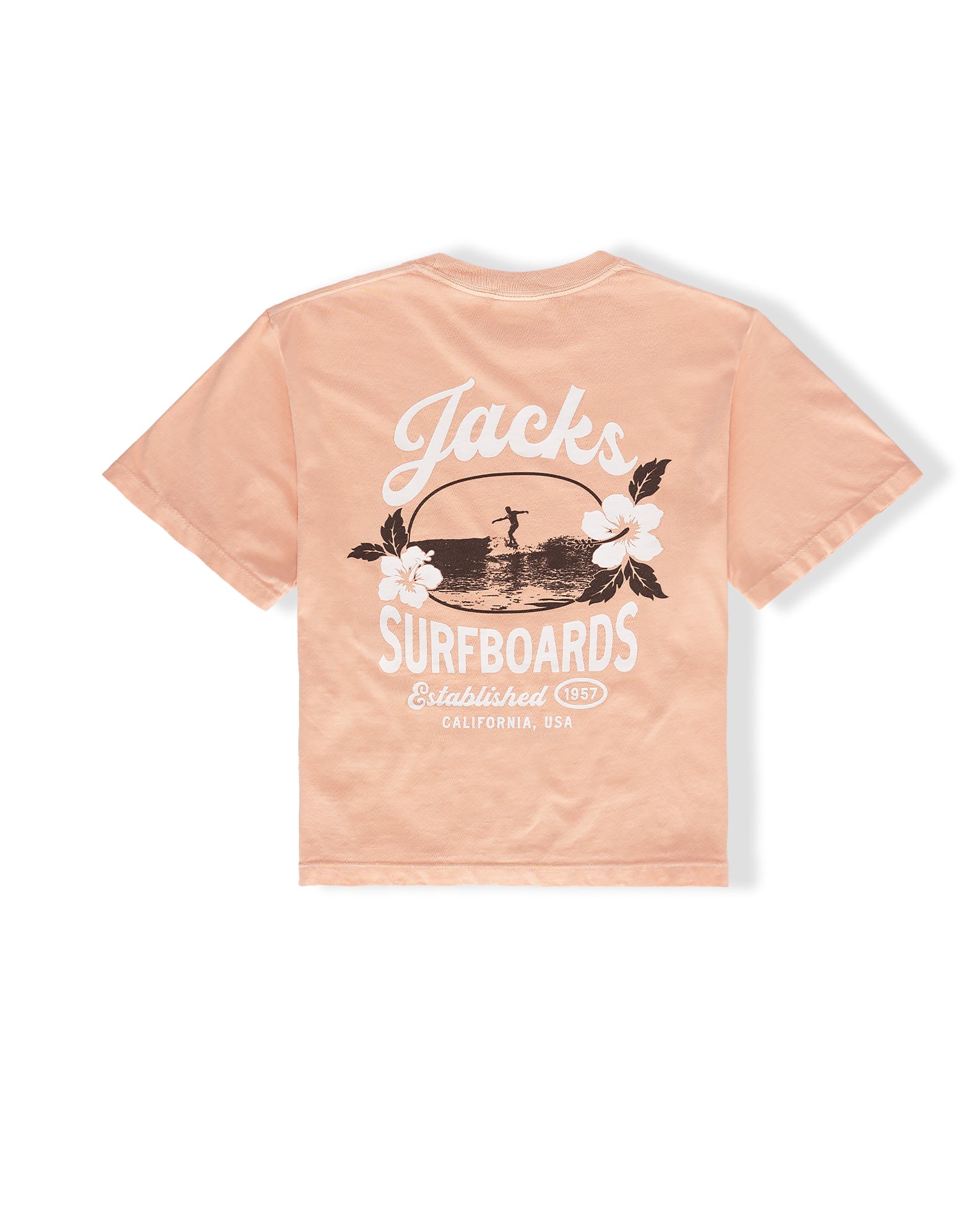 Tip Toe PGMT HW Box S/S Tee - Peachy