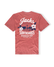 Tip Toe PGMT HW S/S Tee - Crimson