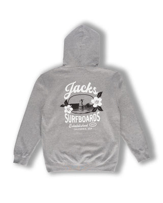 Jack's Surfboards Men's Tip Toe Pullover Hoodie