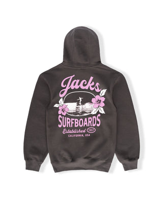 Tip Toe Pullover Hoodie - Smoke