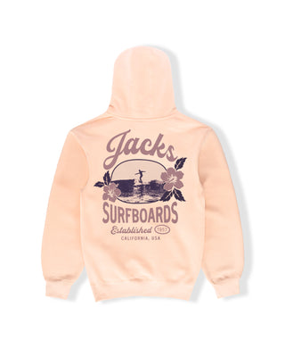 Tip Toe Pullover Hoodie - Pale Pink