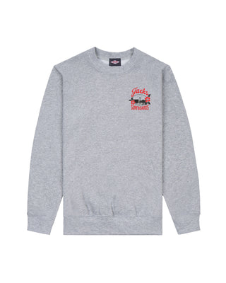 Tip Toe Summer Series Crewneck Sweatshirt - Heather Grey