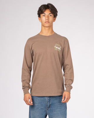 Tip Toe PGMT HW L/S Tee - Espresso