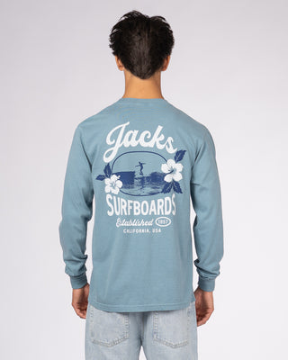 Tip Toe PGMT HW L/S Tee - Ice Blue