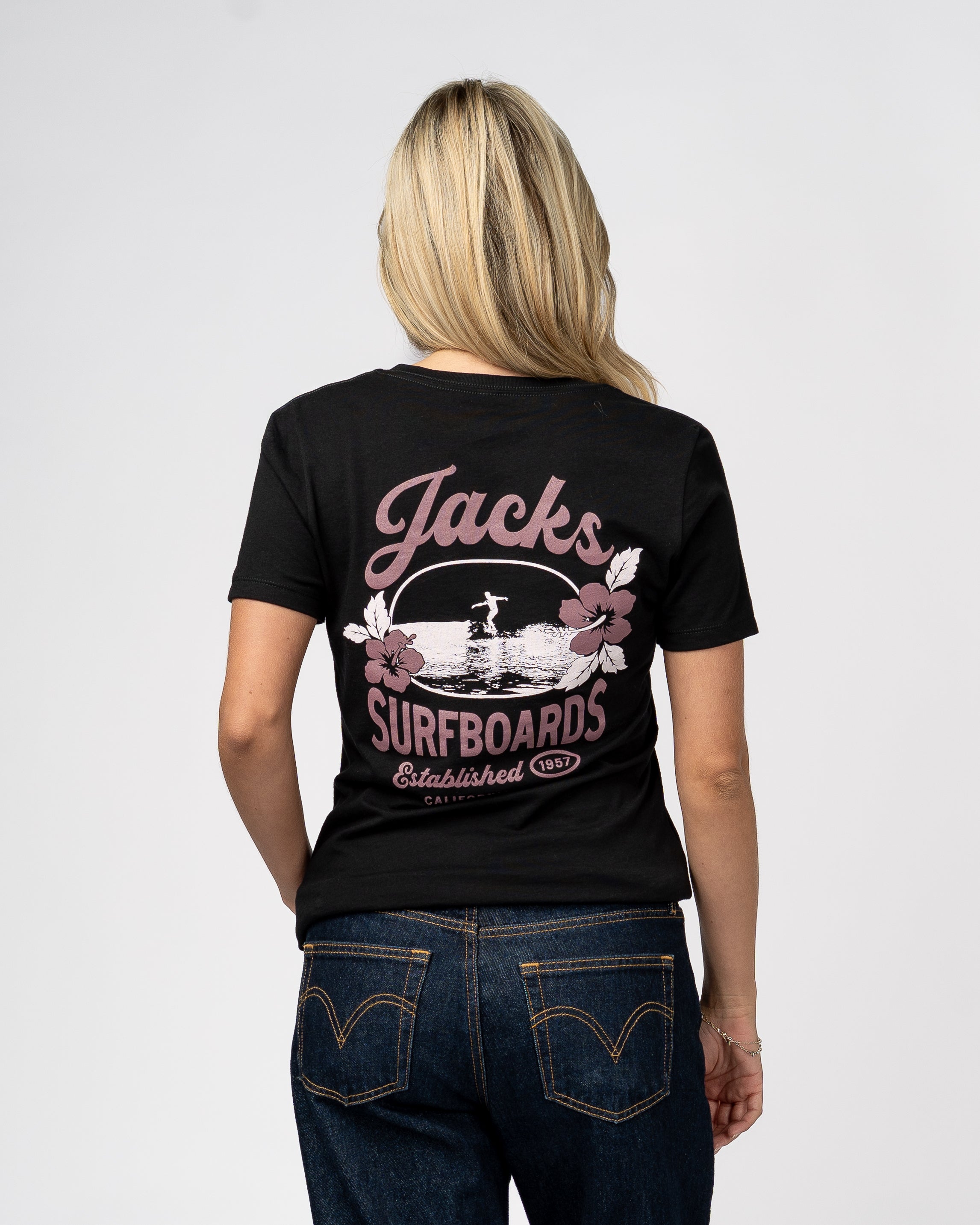 Tip Toe S/S Tee - Black