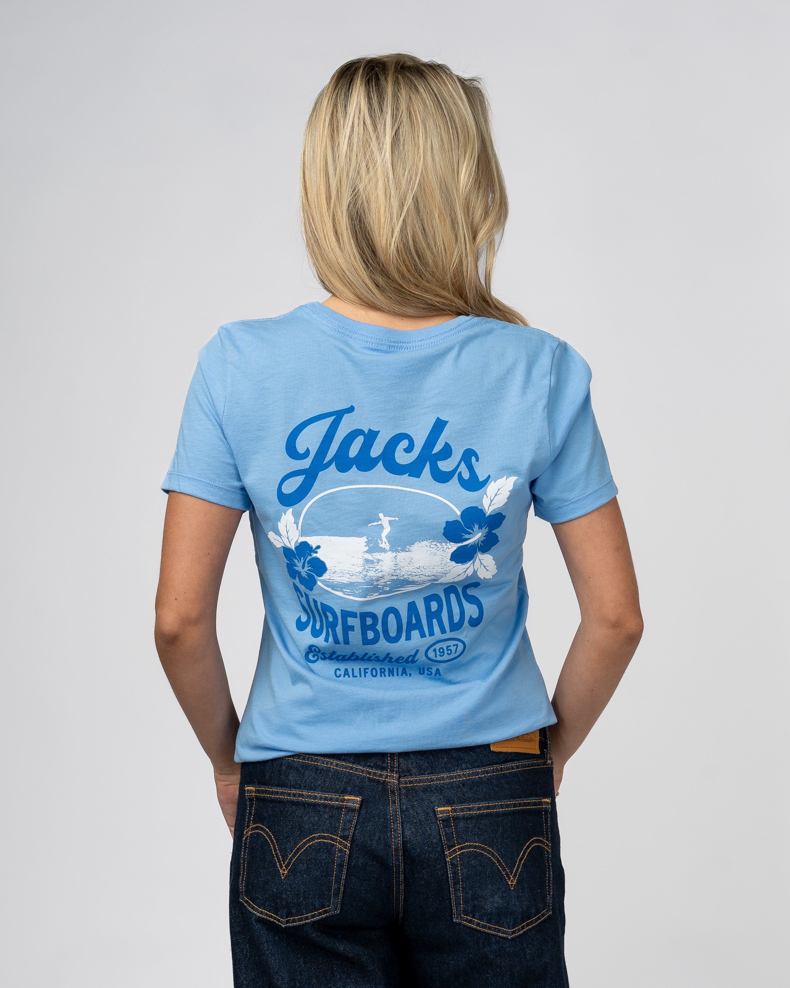 Tip Toe S/S Tee - Cobalt Blue