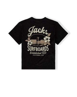 Women's Tip Toe Heavyweight S/S Tee - Black