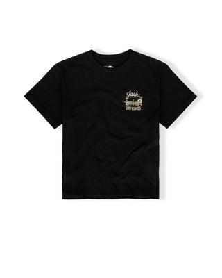 Women's Tip Toe Heavyweight S/S Tee - Black