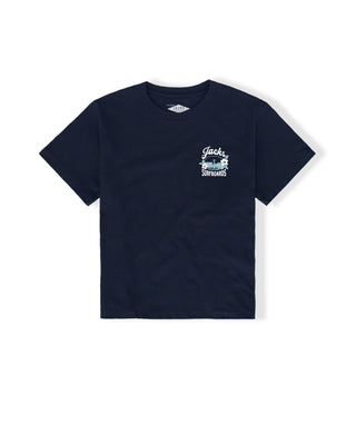 Women's Tip Toe Heavyweight S/S Tee - Navy