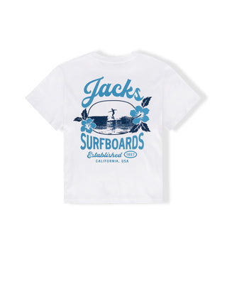 Women's Tip Toe Heavyweight S/S Tee - White