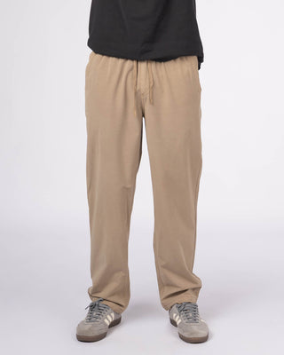 Tradey Elastic Pants - Dark Khaki