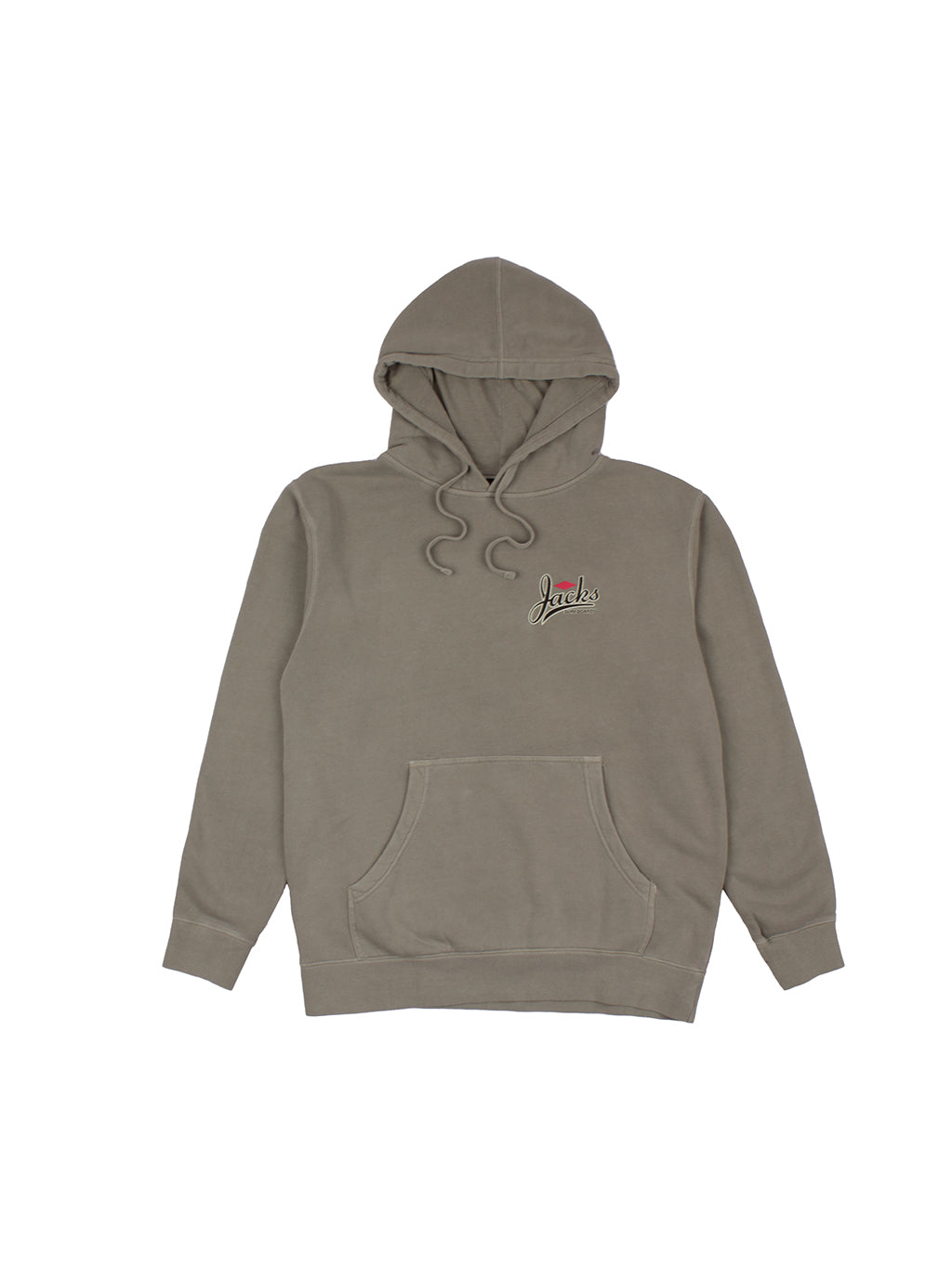 Trenton Pigment Pullover Hoodie-Cement