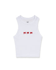 Women's Tri Bow Tank Top