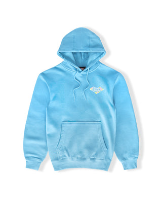 Women's Tropic Lam Pullover Hoodie - Ocean Blue