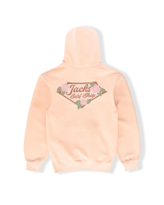 Women's Tropic Lam Pullover Hoodie - Pale Pink
