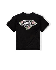 Tropic Lam S/S Tee - Black