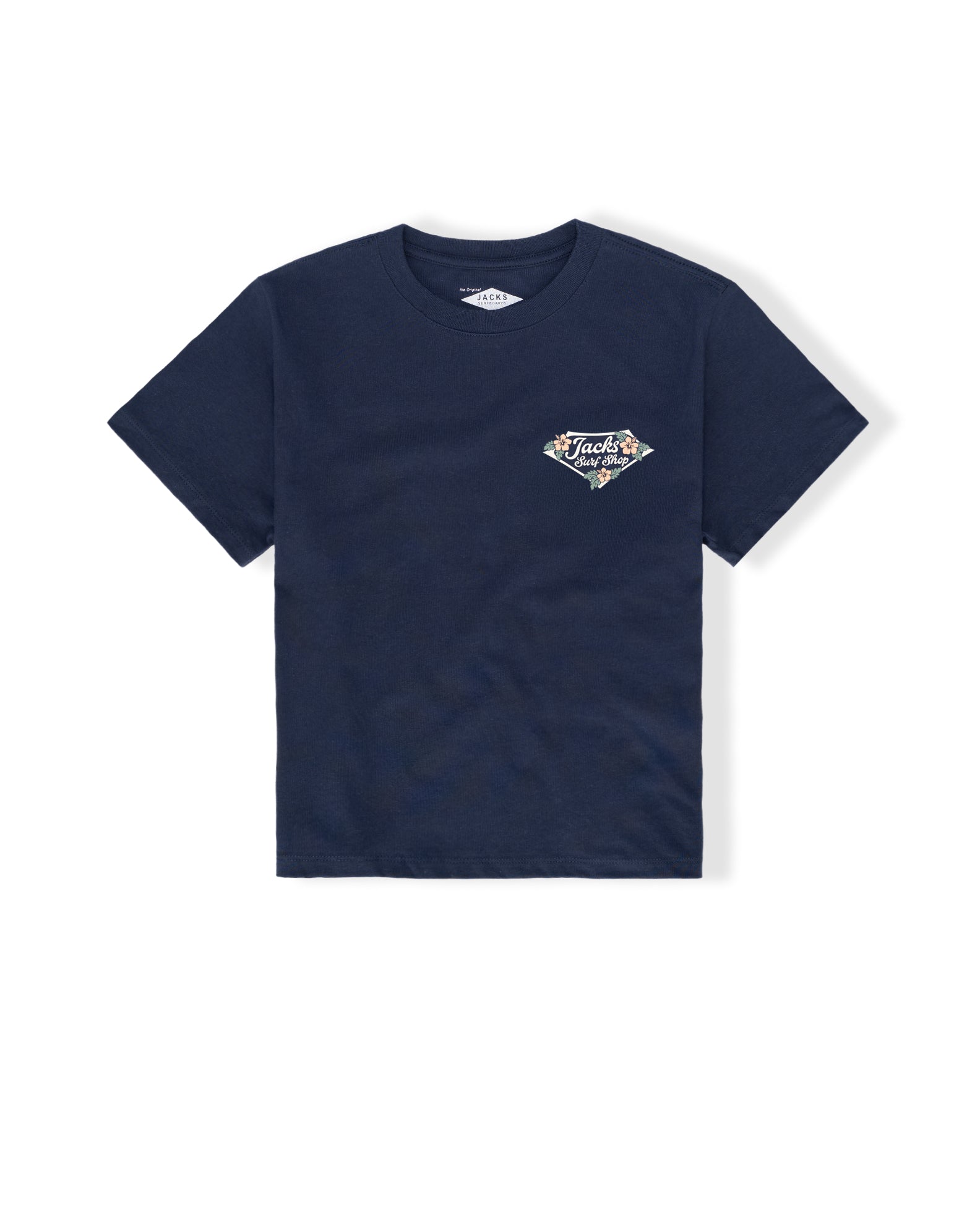 Tropic Lam S/S Tee - Navy