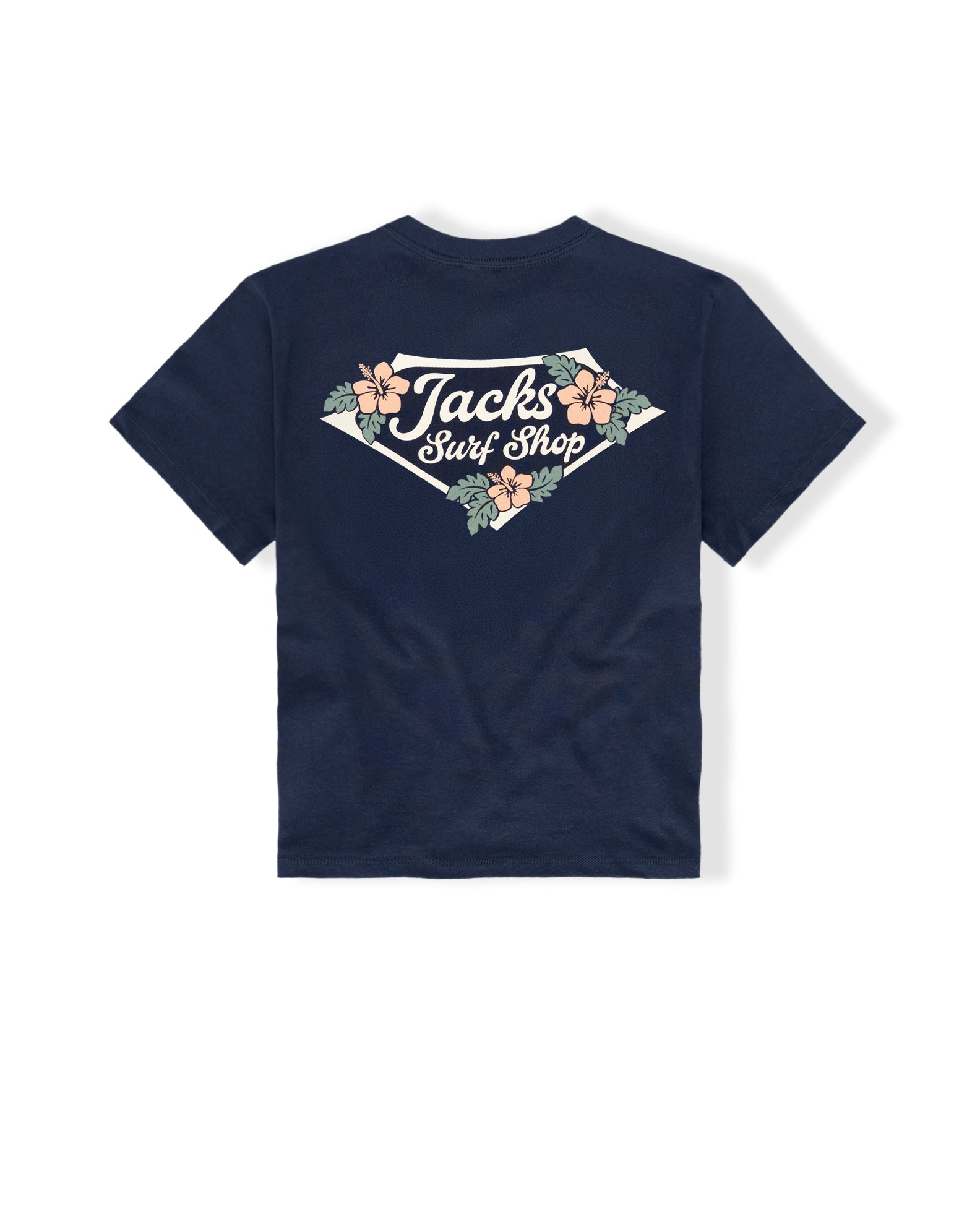 Tropic Lam S/S Tee - Navy