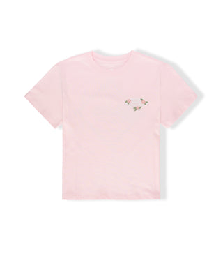 Tropic Lam S/S Tee - Sport Pink