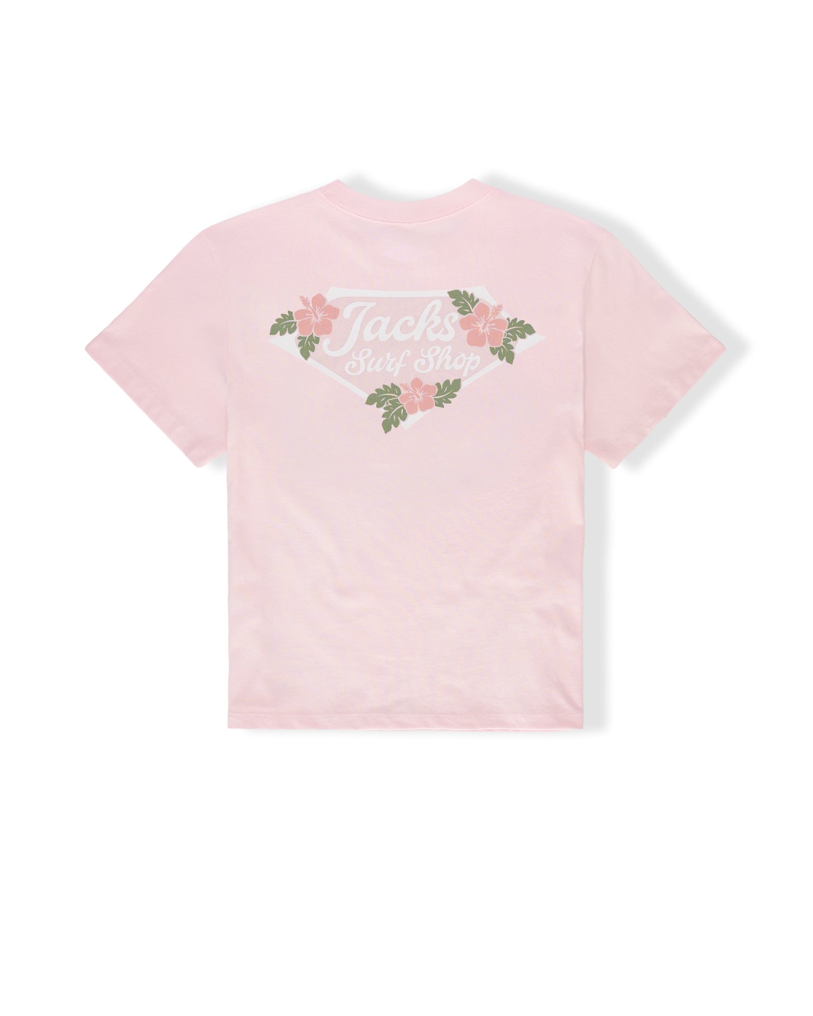 Tropic Lam S/S Tee - Sport Pink