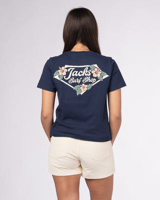 Tropic Lam 2 HW S/S Tee - Navy