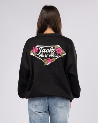 Tropic Lam Embroidered Crewneck Sweatshirt
