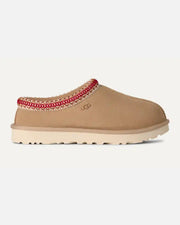 UGG Tasman II Slipper - Sand/Dark Cherry