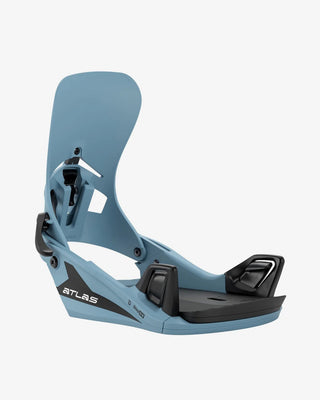 Atlas Step On® Bindings - Blue/Grey