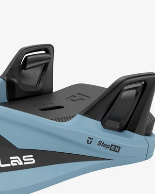 Atlas Step On® Bindings - Blue/Grey