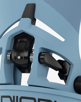 Atlas Step On® Bindings - Blue/Grey