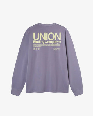 Union Stronger Long Sleeve T-Shirt - Mauve
