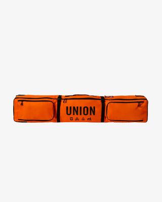 Union Wheeled Travel Snowboard Bag - Orange