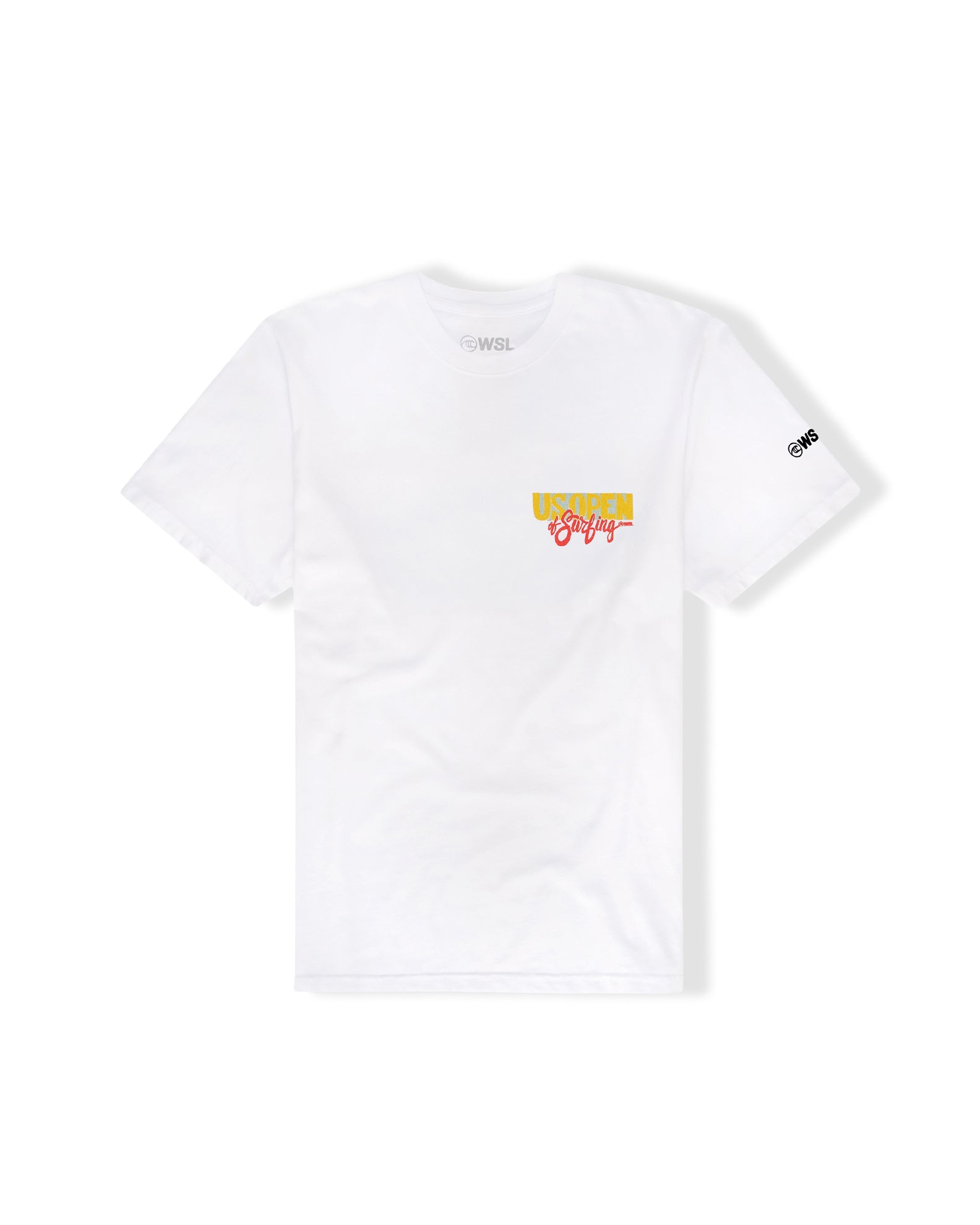 US Open 2026 Boy's Poster S/S T-Shirt - White