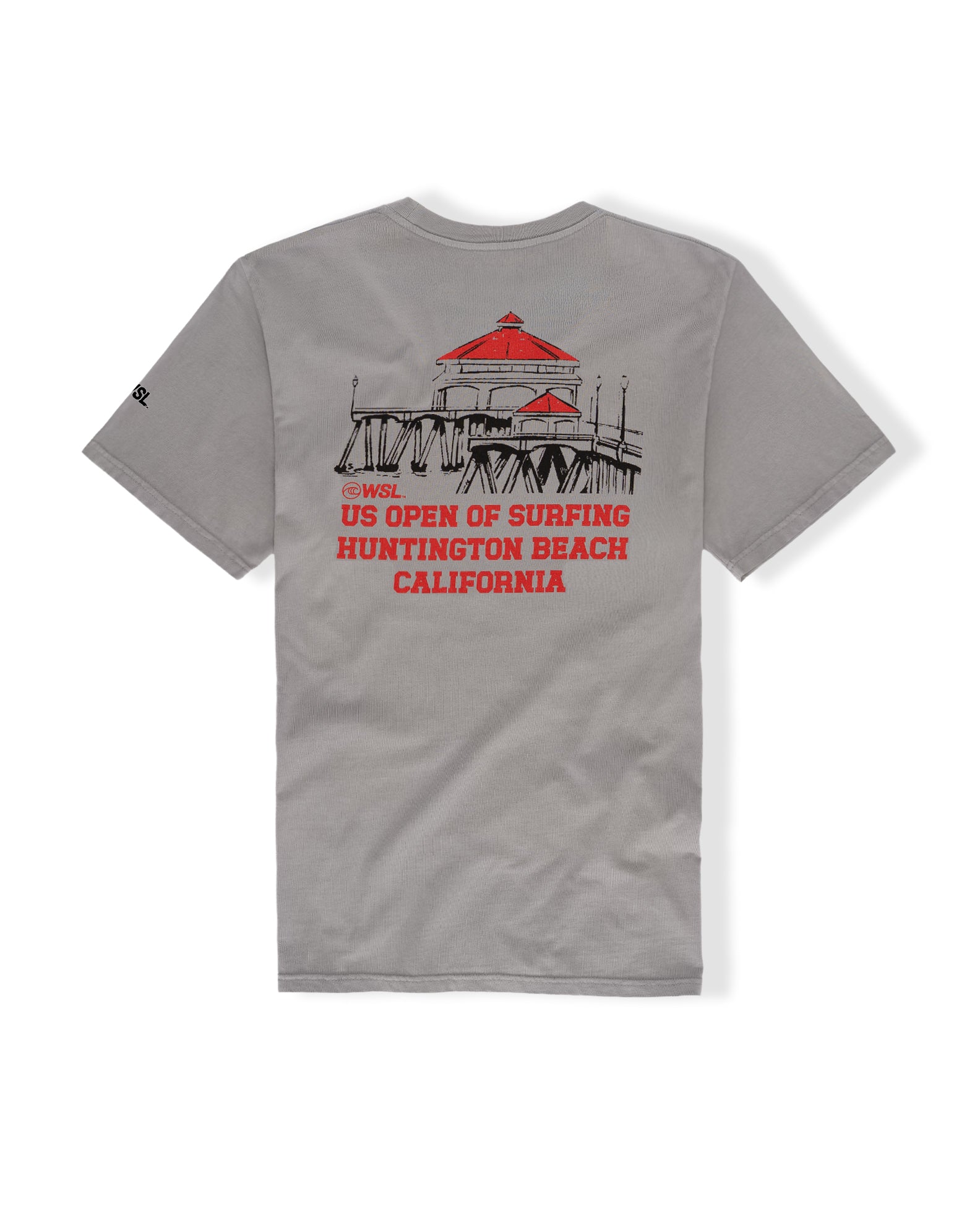 US Open 2026 HB Pier S/S T-Shirt - Grey
