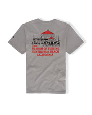 US Open 2026 HB Pier S/S T-Shirt - Grey