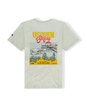US Open 2026 Poster S/S T-Shirt - Seafoam
