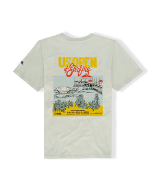 US Open 2026 Poster S/S T-Shirt - Seafoam
