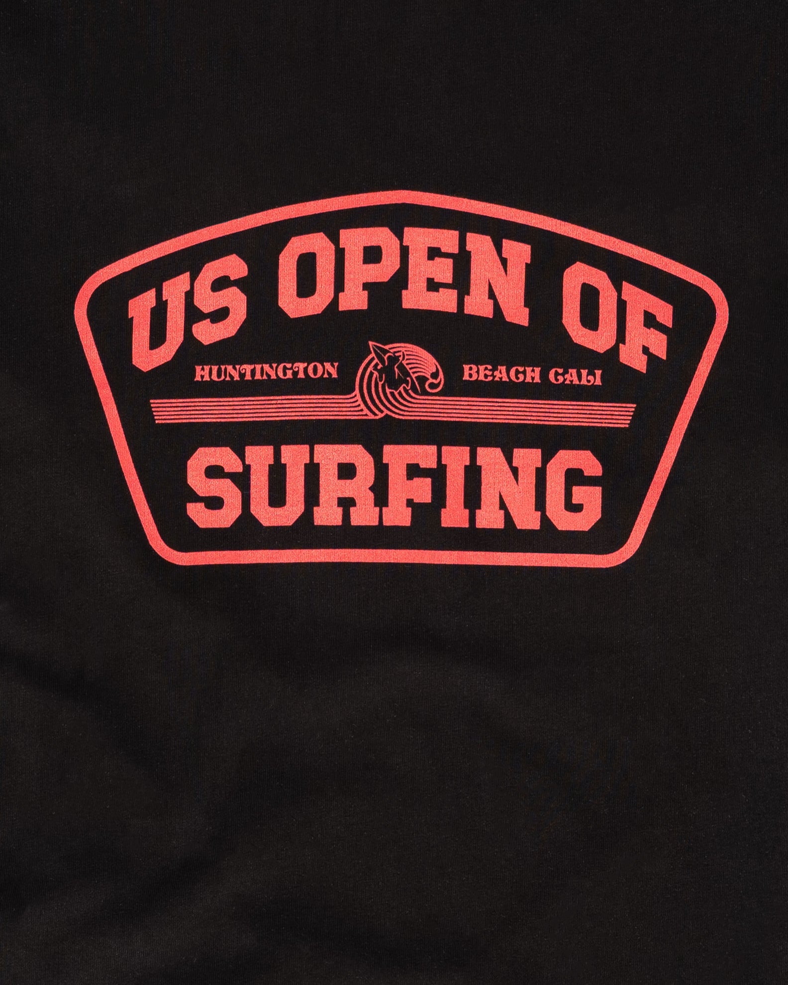 US Open 2026 Shield S/S T-Shirt - Black