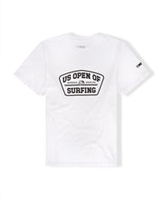 US Open 2026 Shield S/S T-Shirt - White