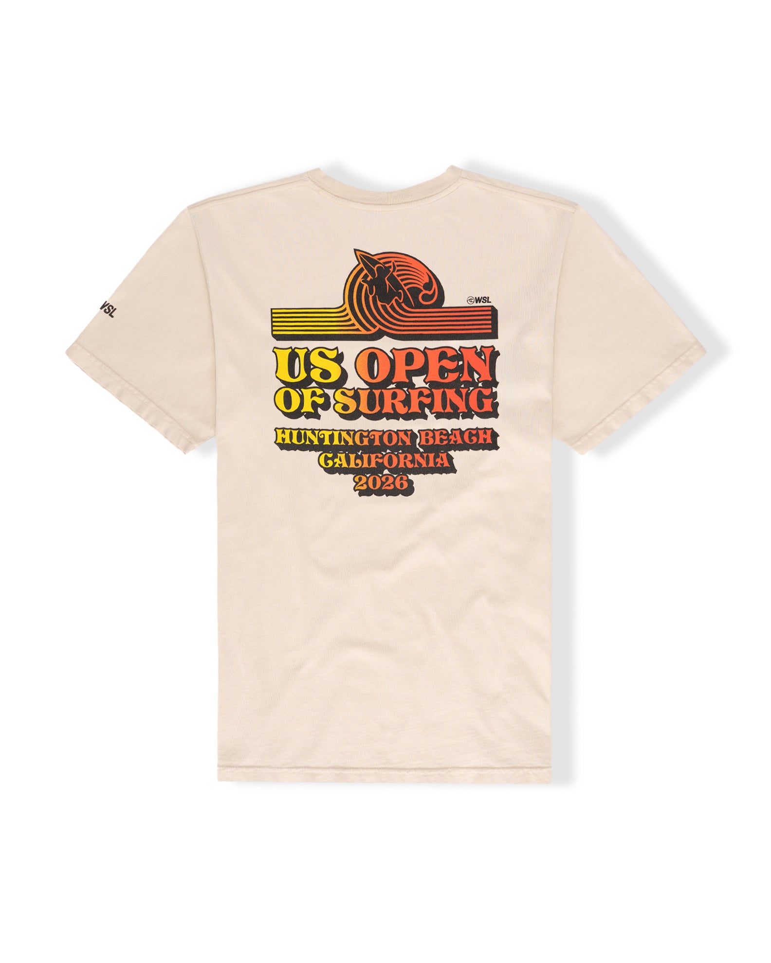 US Open 2026 Surfer TM S/S T-Shirt - Bone