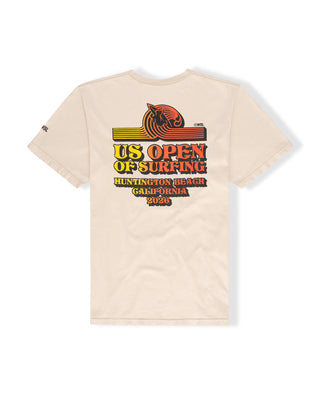 US Open 2026 Surfer TM S/S T-Shirt - Bone