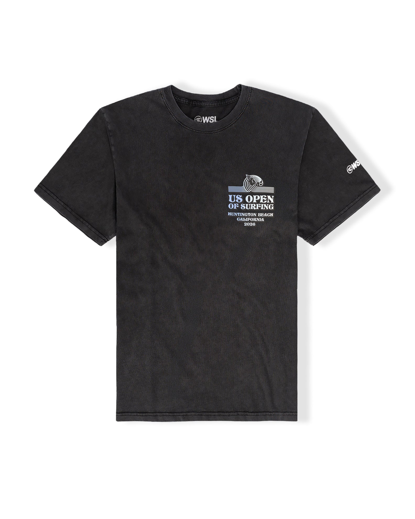 US Open 2026 Surfer TM S/S T-Shirt - Washed Black