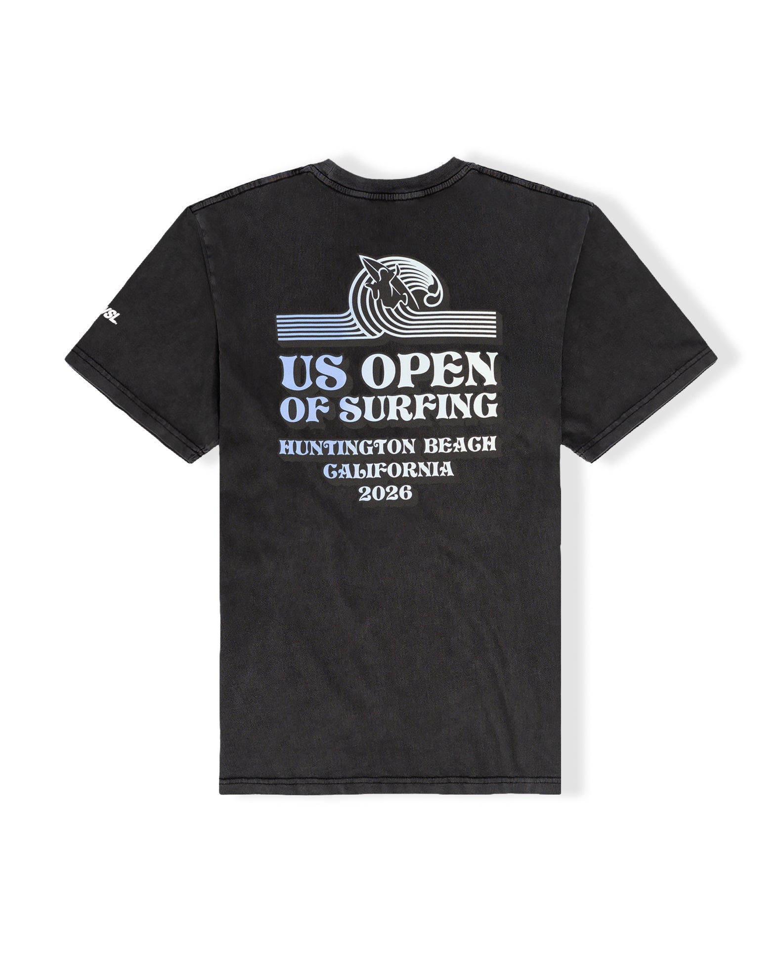 US Open 2026 Surfer TM S/S T-Shirt - Washed Black